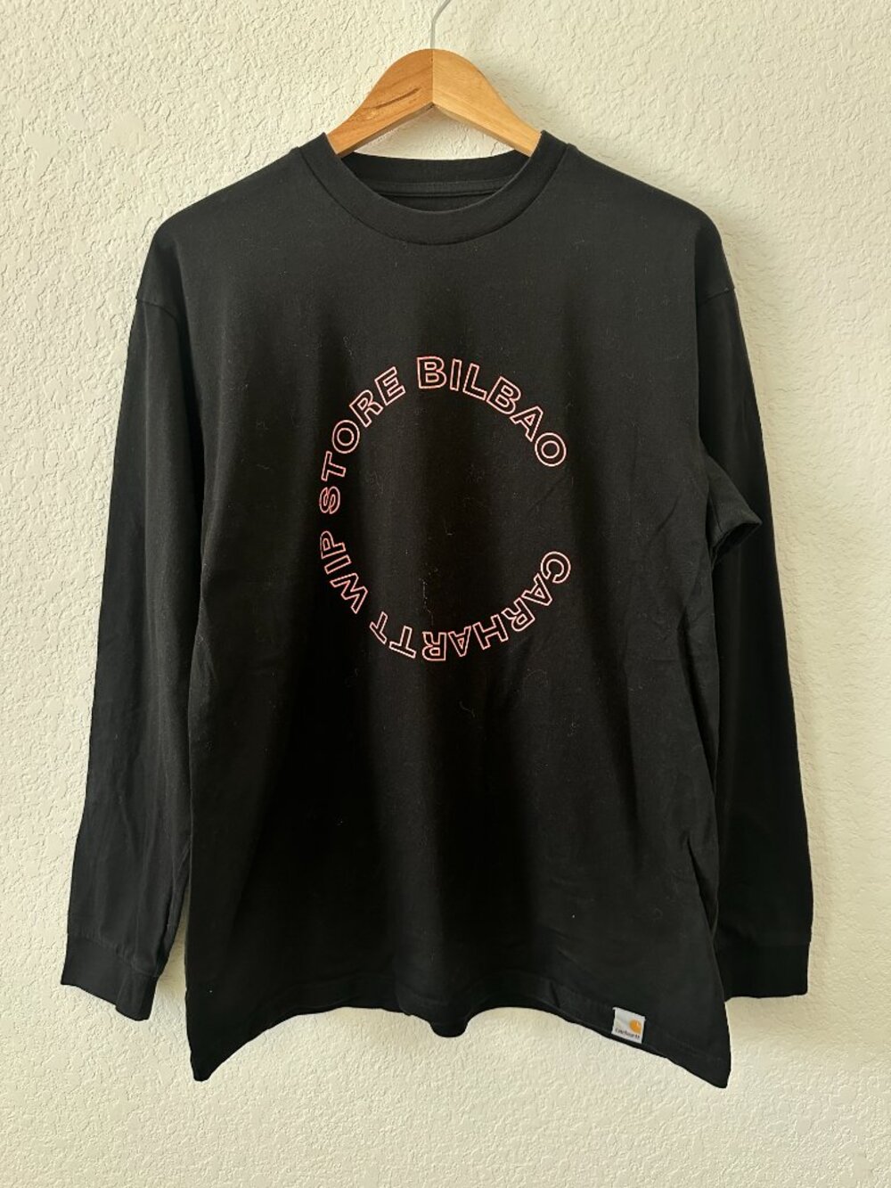 Carhart Work In Progress WIP Bilboa Spain Store Exclusive Shirt Medium